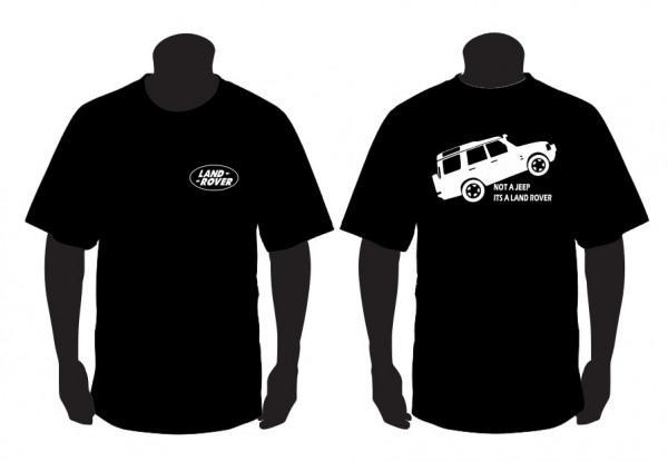 T-shirt para Not a Jeep is a Land Rover