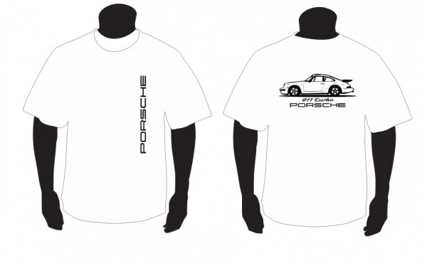 T-shirt para Porsche 911 Turbo