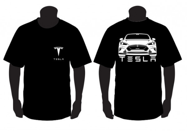 T-shirt para Tesla Model S
