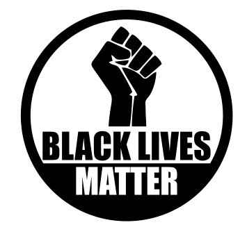 Autocolante com Black Lives Matter