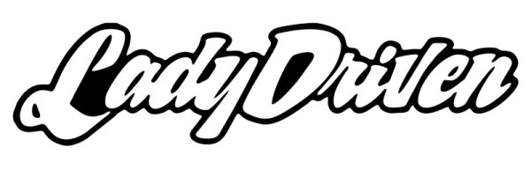 Autocolante com Lady Driven