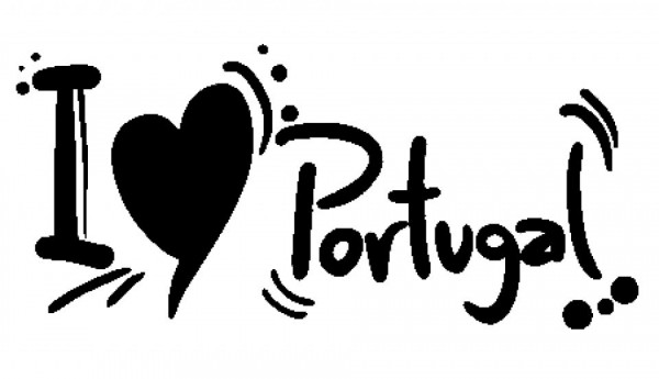 Autocolante - I love Portugal