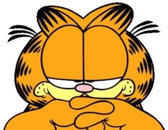 Autocolante Impresso - Garfield 2