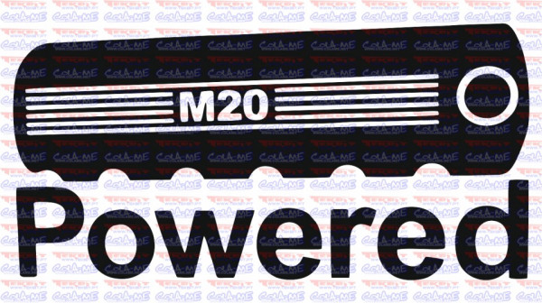 Autocolante - M20 Powered