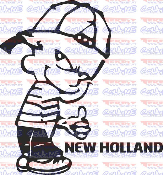 Autocolante - Mijão New Holland