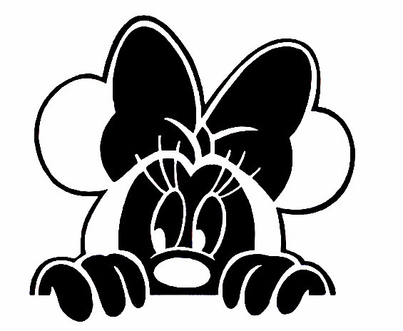 Autocolante - Minnie Mouse