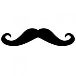 Autocolante - Mustache