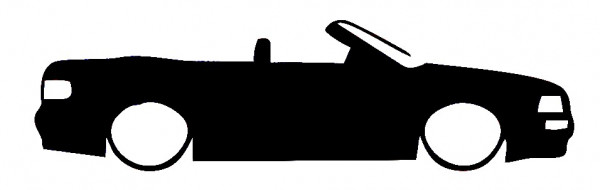 Autocolante para Audi A80 Cabrio