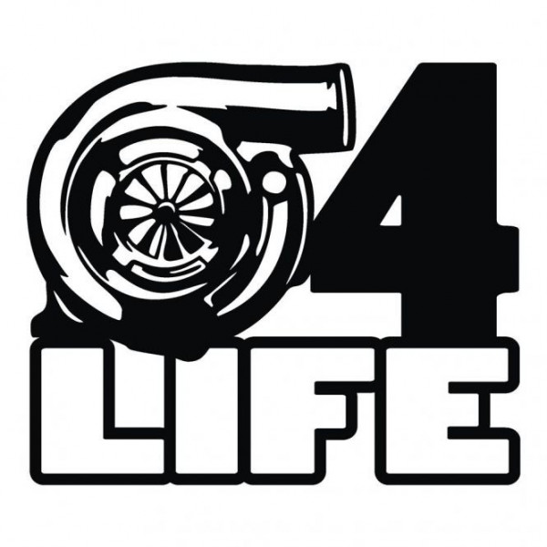 Autocolante -  Turbo 4 life