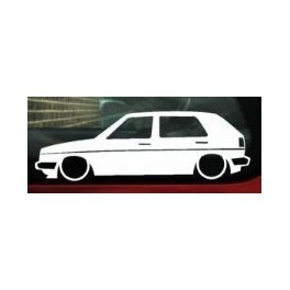 Autocolante - Volkswagen Golf II