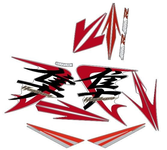 Kit Autocolantes Para Suzuki Hayabusa 2009