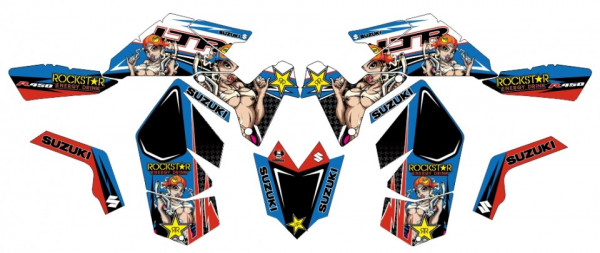 Kit Autocolantes Para Suzuki LTR 450