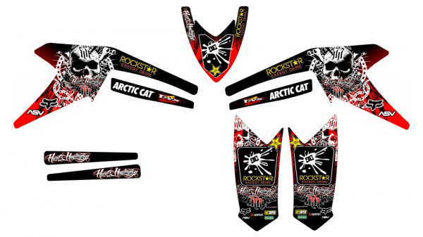 Kit de autocolantes para Artic Cat DVX 400