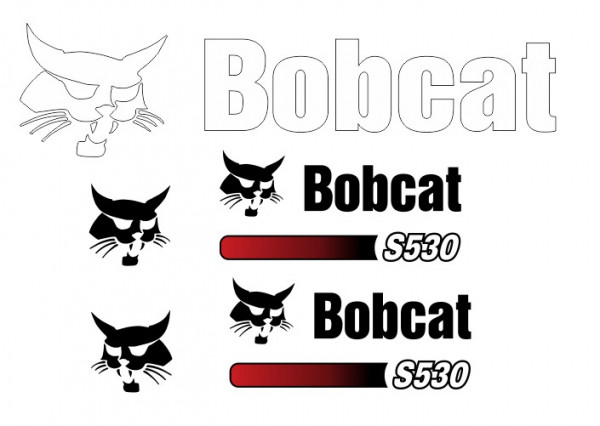 Kit de Autocolantes para BobCat S530
