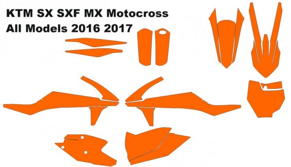 KTM SX SXF MX Motocross 2016 2017