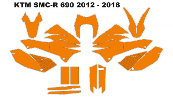 Molde - KTM SMC-R 690 2012 - 2018