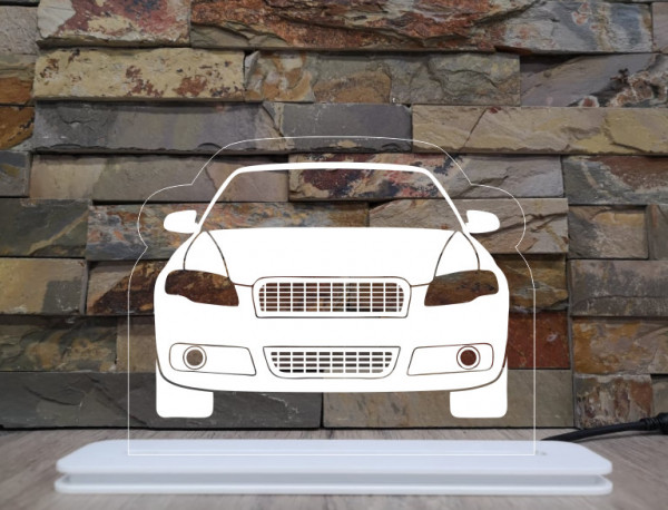 Moldura / Candeeiro com luz de presença - Audi A4 B7