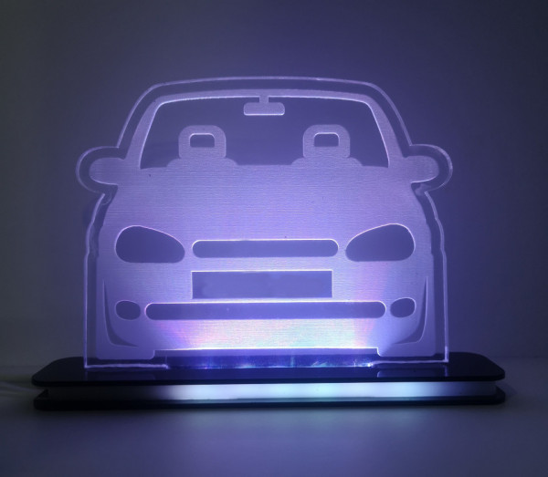 Moldura / Candeeiro com luz de presença - Opel Corsa B