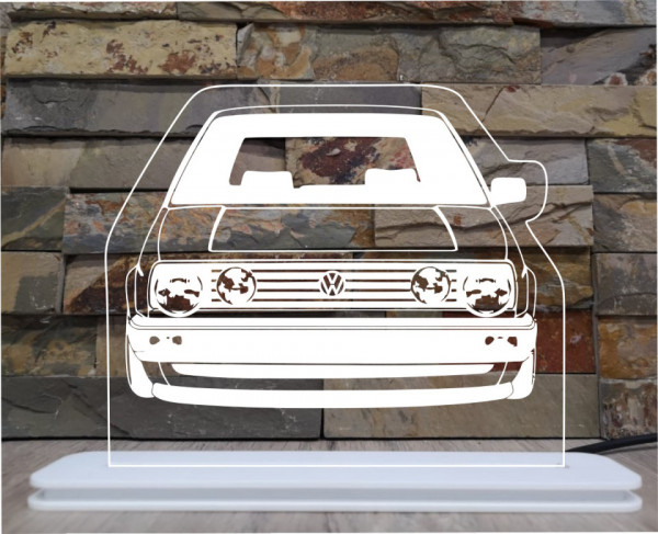 Moldura / Candeeiro com luz de presença - Volkswagen MK2