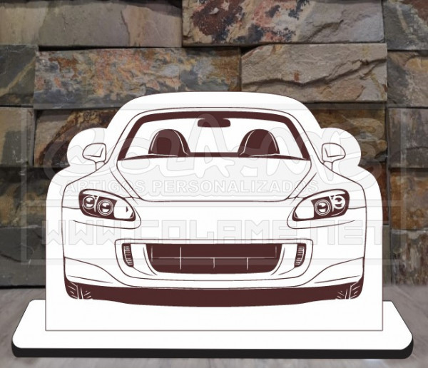 Moldura em MDF - Honda S2000 Cabrio