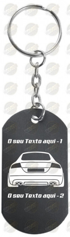 Porta Chaves em alumínio - Aud. TT