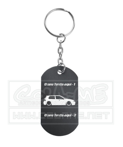 Porta Chaves em alumínio - VW Mk4