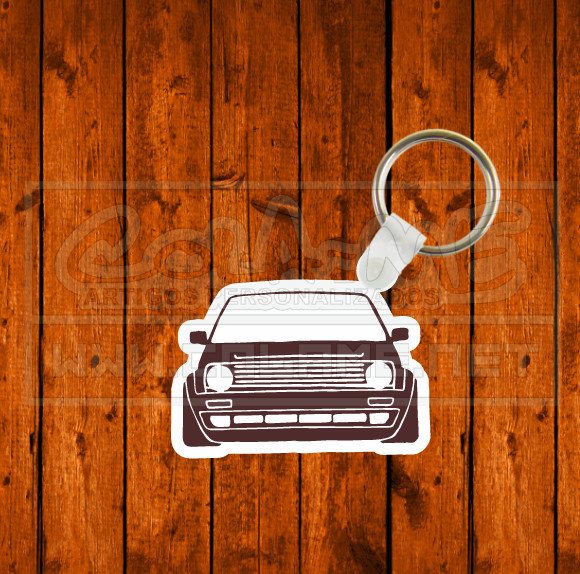 Porta chaves em MDF - VW Golf Mk2