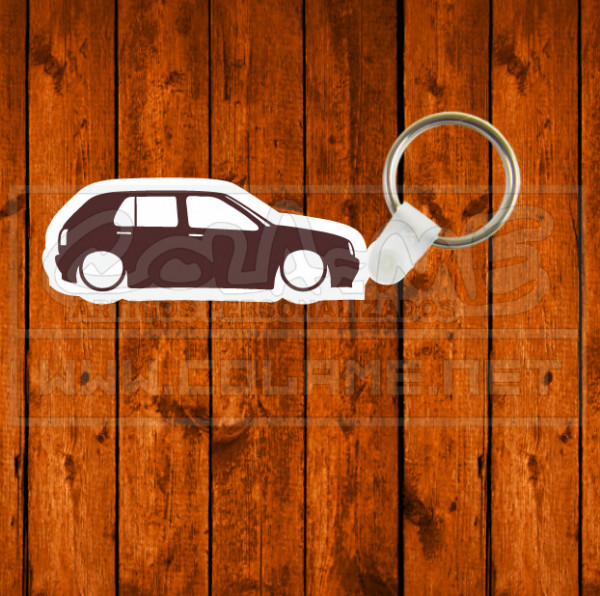 Porta chaves em MDF - VW Mk3