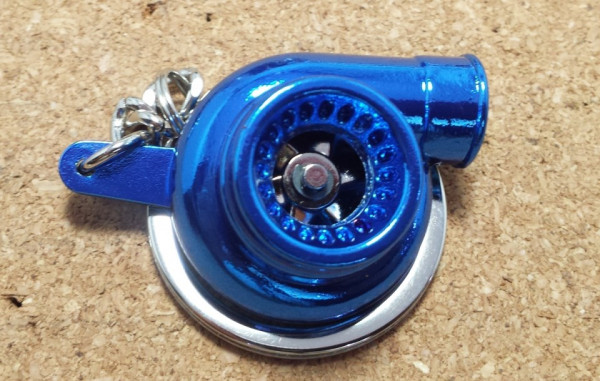Porta Chaves - Turbo (Funcional) - Azul