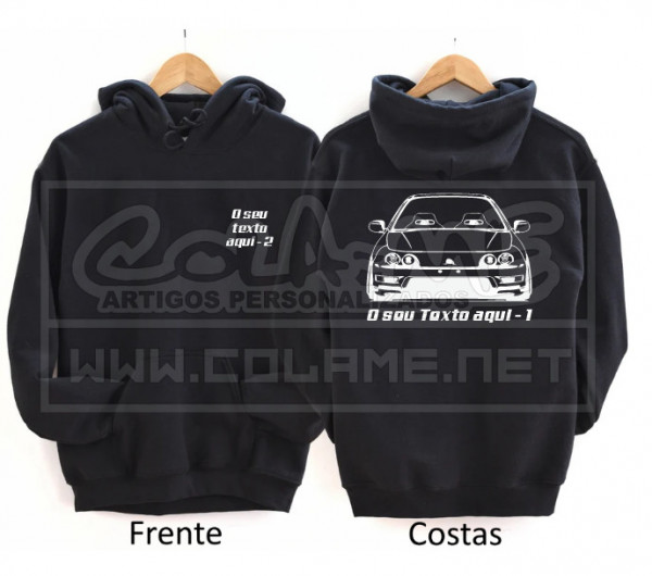 Sweatshirt com Capuz - Hond Intrega - Frente
