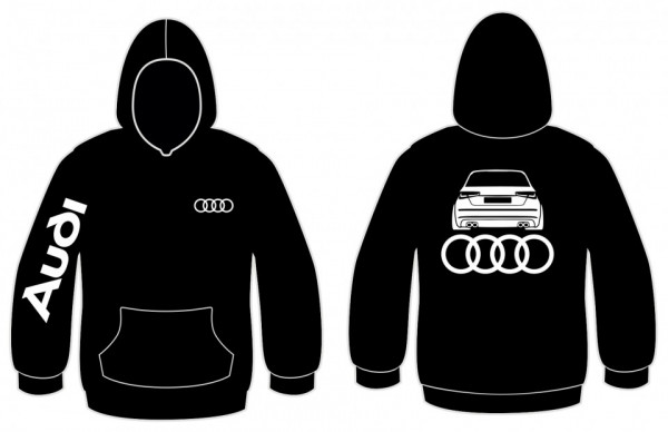 Sweatshirt com capuz para Audi A6