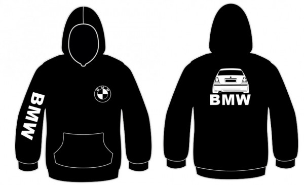 Sweatshirt com capuz para BMW E46 Compact