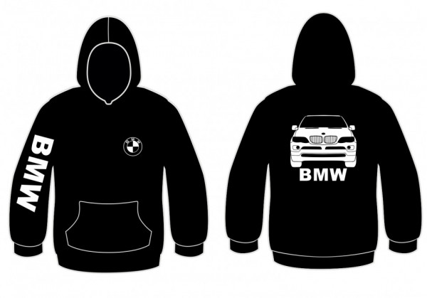 Sweatshirt com capuz para BMW X5 E53