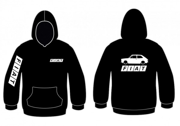 Sweatshirt com capuz para Fiat 127