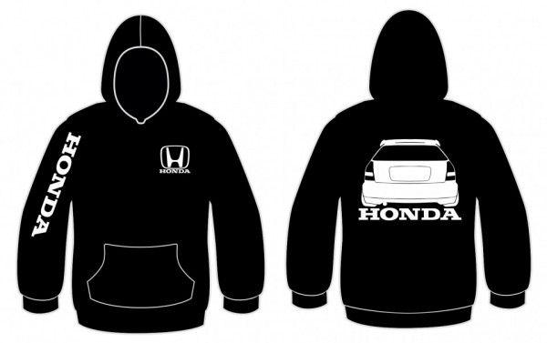 Sweatshirt com capuz para  Honda Civic EK traseira