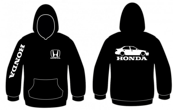 Sweatshirt com capuz para Honda Civic EK4 Sedan