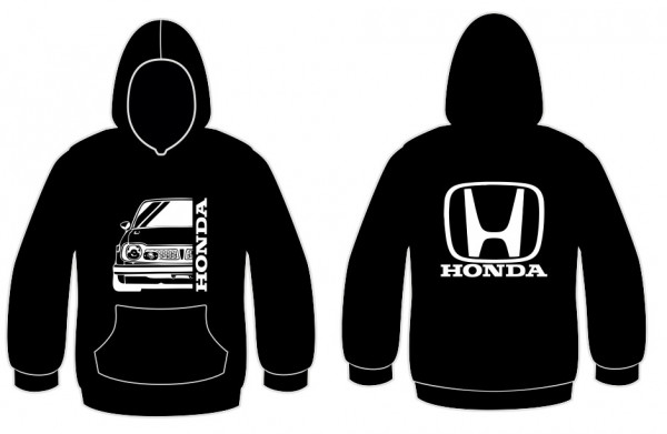 Sweatshirt com capuz para Honda Civic