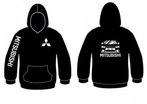 Sweatshirt com capuz para Mitsubishi Evolution X