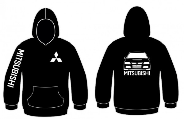 Sweatshirt com capuz para Mitsubishi Lancer Evo