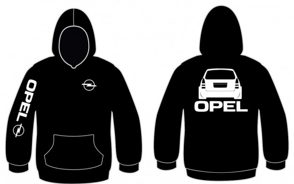 Sweatshirt com capuz para Opel Astra G caravan