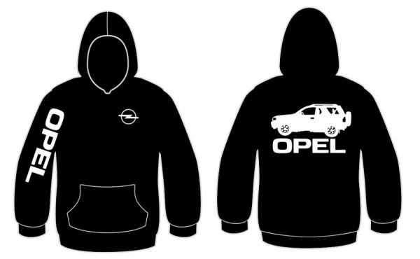 Sweatshirt com capuz para Opel frontera