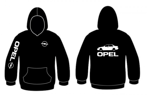 Sweatshirt com capuz para Opel Omega
