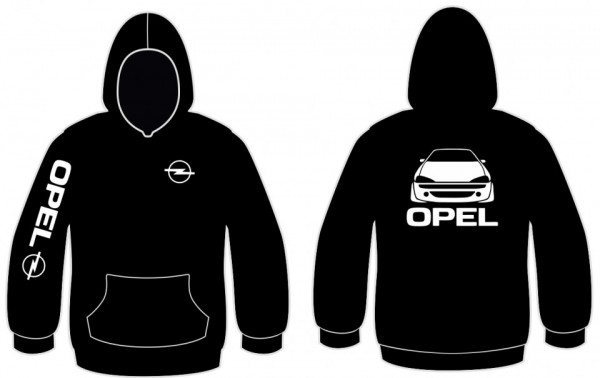 Sweatshirt com capuz para Opel Tigra