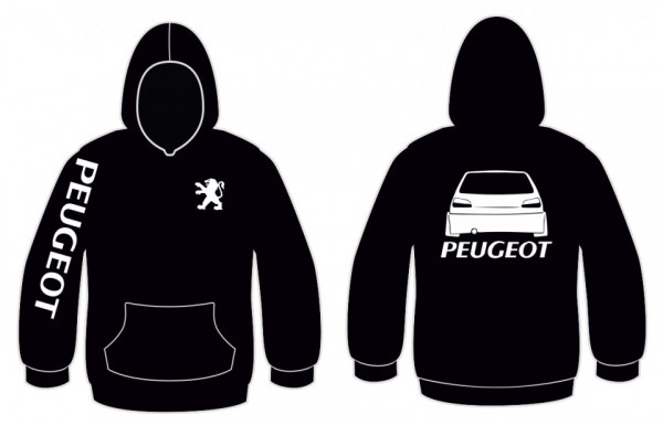 Sweatshirt com capuz para Peugeot 306