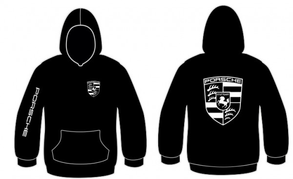 Sweatshirt com capuz para Porsche
