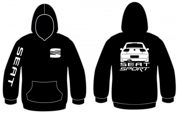 Sweatshirt com capuz para Seat Sport - Leon