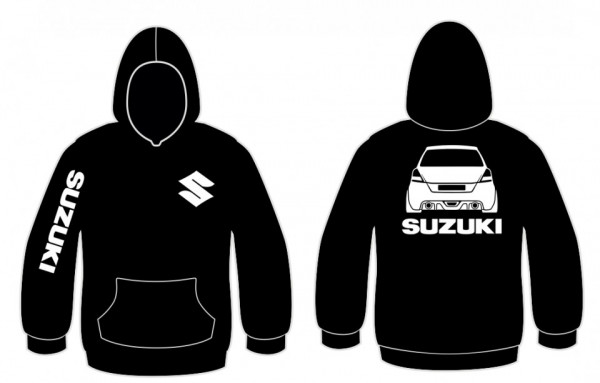 Sweatshirt com capuz para Suzuki Swift