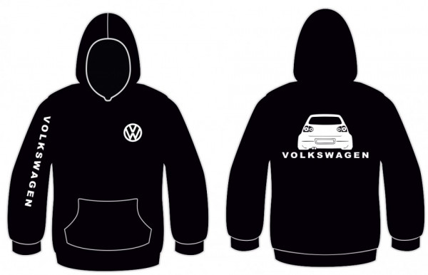 Sweatshirt com capuz para VW Golf 5