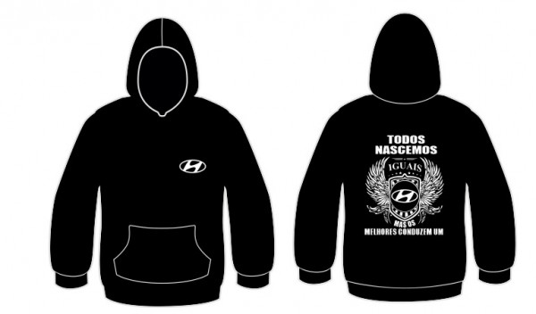 Sweatshirt com capuz Todos Nascemos (Hyundai)