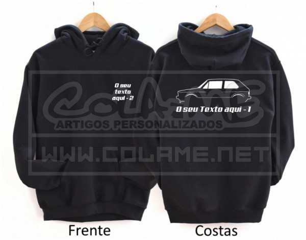 Sweatshirt com Capuz - VW Golf Mk1 GTI